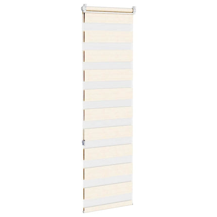 zebragardin marmorbeige 40x150 cm stofbredde 35,9 cm polyester