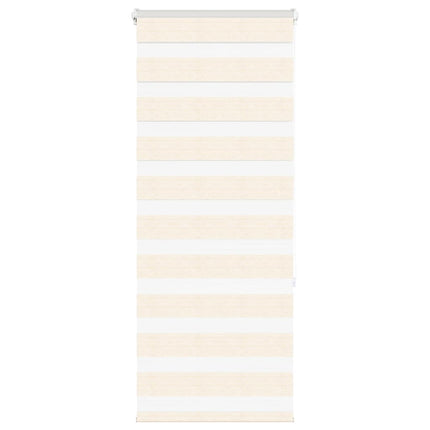 zebragardin marmorbeige 65x150 cm stofbredde 60,9 cm polyester