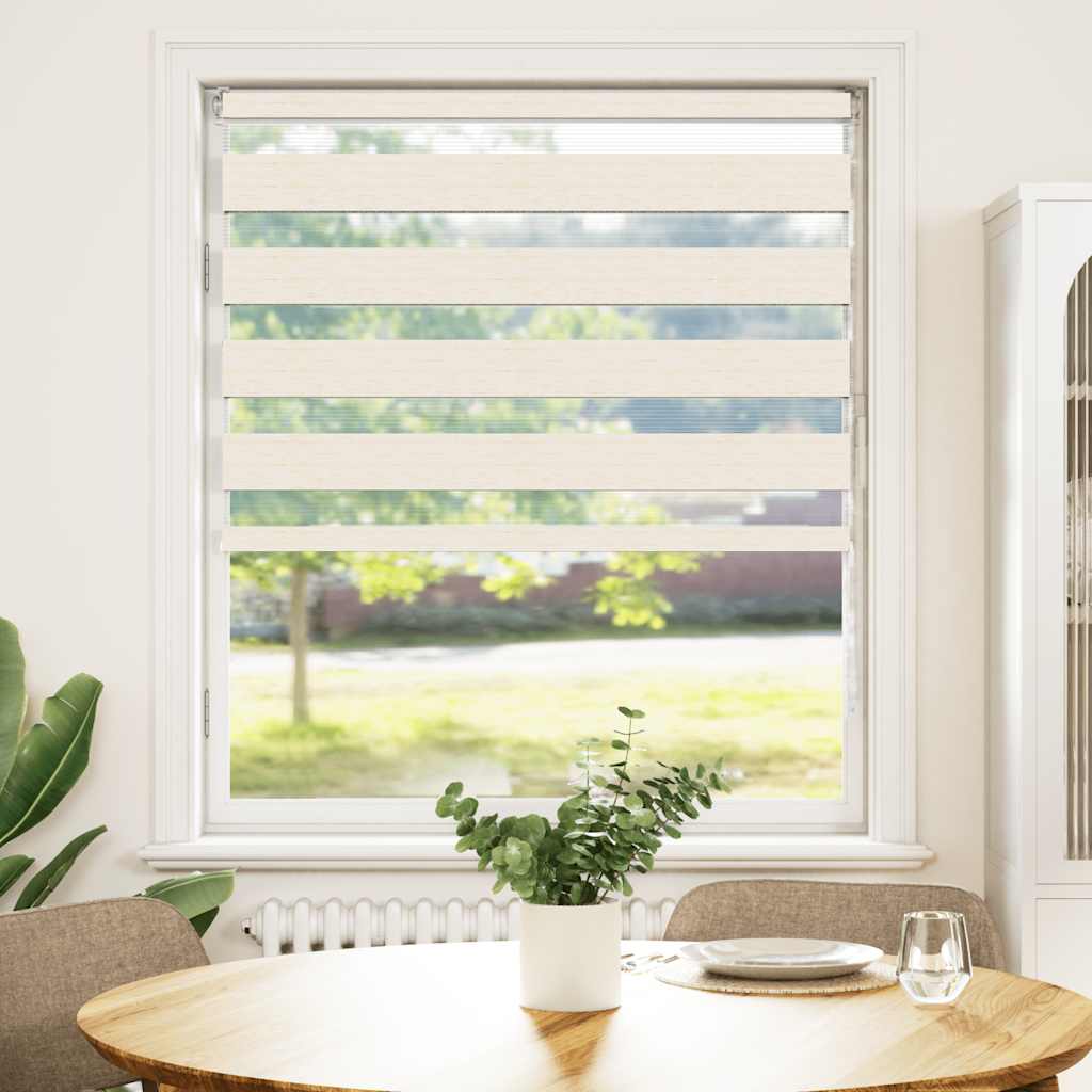zebragardin marmorbeige 100x150 cm stofbredde 95,9 cm polyester