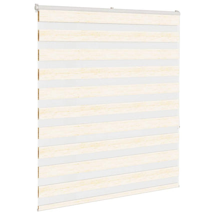zebragardin marmorbeige 125x150 cm stofbredde 120,9cm polyester
