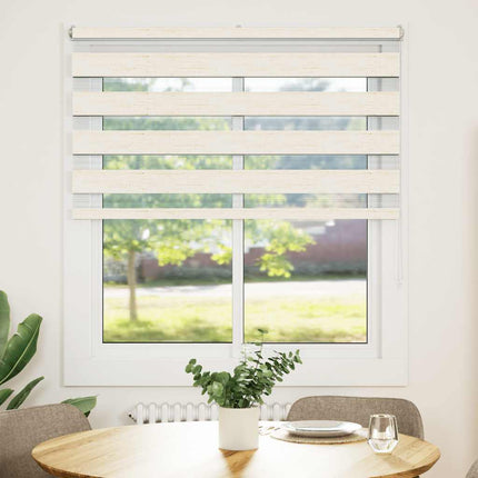 zebragardin marmorbeige 135x150 cm stofbredde 130,9cm polyester