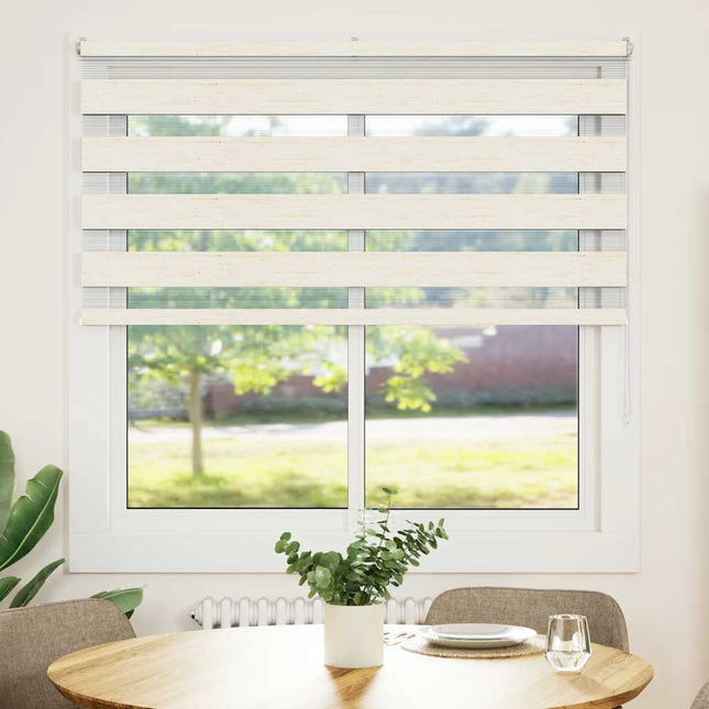 zebragardin marmorbeige 150x150 cm stofbredde 145,9cm polyester