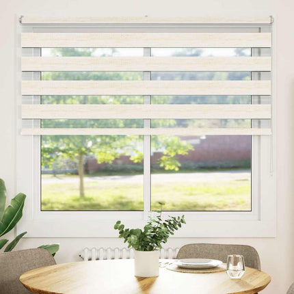 zebragardin marmorbeige 155x150 cm stofbredde 150,9cm polyester