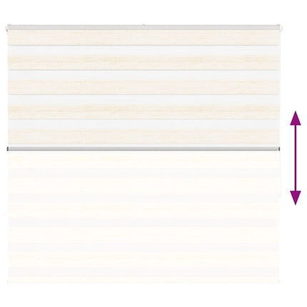 zebragardin marmorbeige 155x150 cm stofbredde 150,9cm polyester