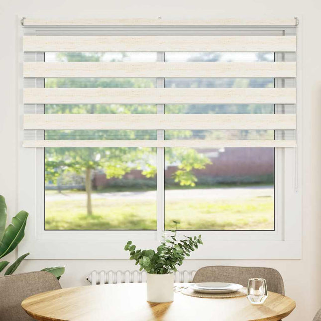 zebragardin marmorbeige 160x150 cm stofbredde 155,9cm polyester