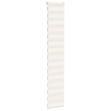 zebragardin marmorbeige 40x200 cm stofbredde 35,9 cm polyester