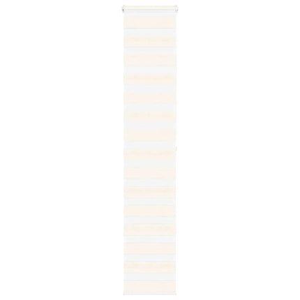 zebragardin marmorbeige 45x200 cm stofbredde 40,9 cm polyester
