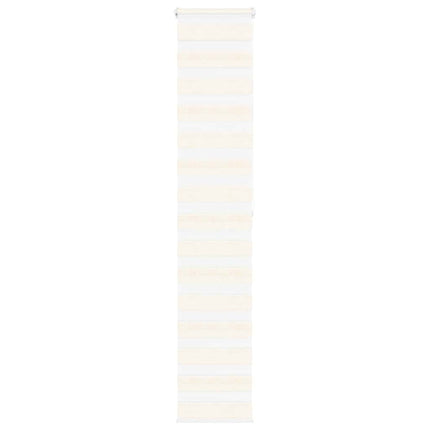 zebragardin marmorbeige 50x200 cm stofbredde 45,9 cm polyester
