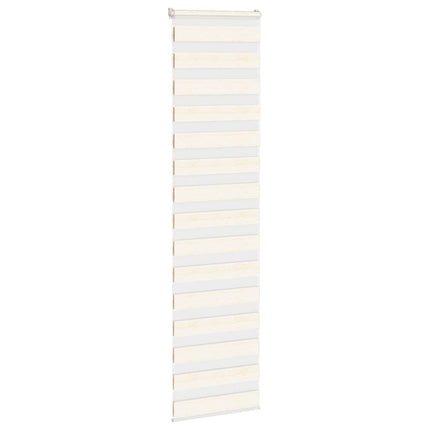 zebragardin marmorbeige 60x200 cm stofbredde 55,9 cm polyester