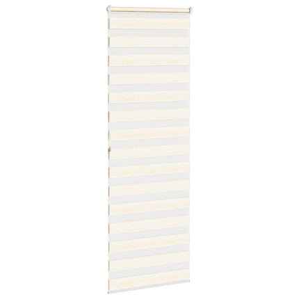 zebragardin marmorbeige 80x200 cm stofbredde 75,9 cm polyester