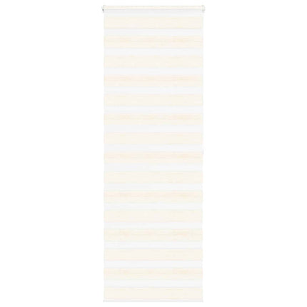 zebragardin marmorbeige 90x200 cm stofbredde 85,9 cm polyester