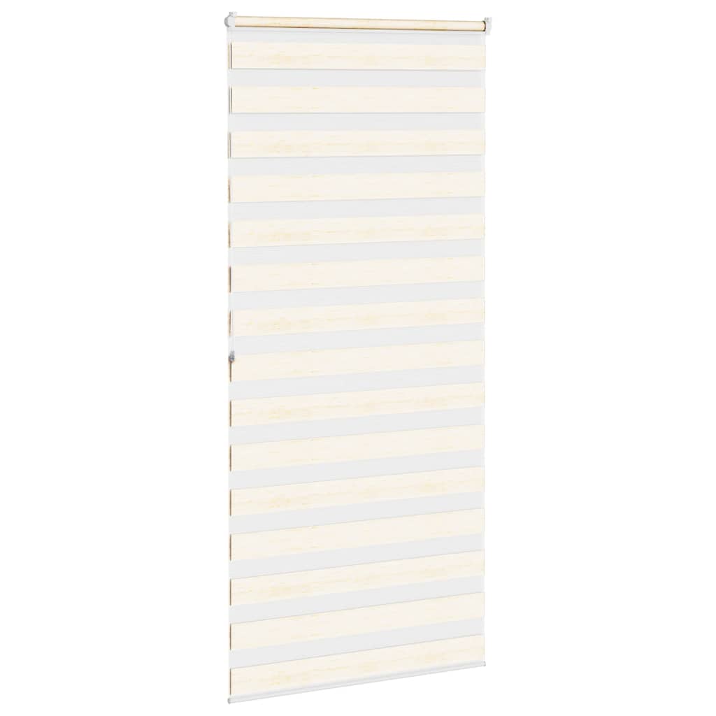 zebragardin marmorbeige 100x200 cm stofbredde 95,9 cm polyester