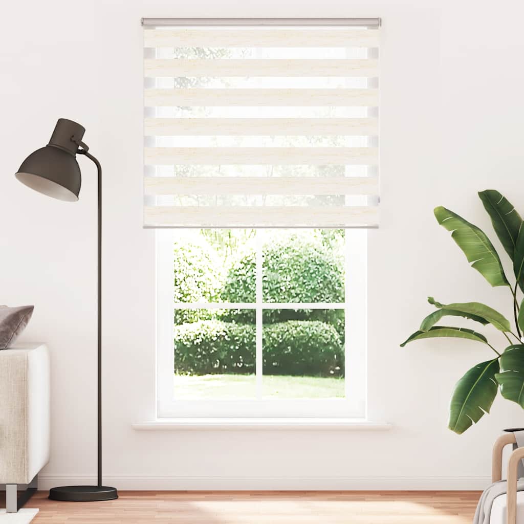zebragardin marmorbeige 120x200 cm stofbredde 115,9cm polyester