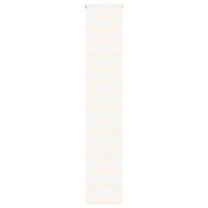 zebragardin marmorbeige 45x230 cm stofbredde 40,9 cm polyester