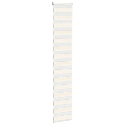 zebragardin marmorbeige 45x230 cm stofbredde 40,9 cm polyester