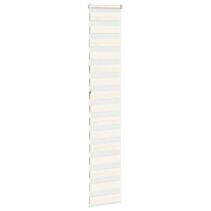 zebragardin marmorbeige 50x230 cm stofbredde 45,9 cm polyester