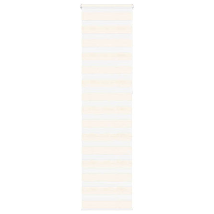 zebragardin marmorbeige 55x230 cm stofbredde 50,9 cm polyester