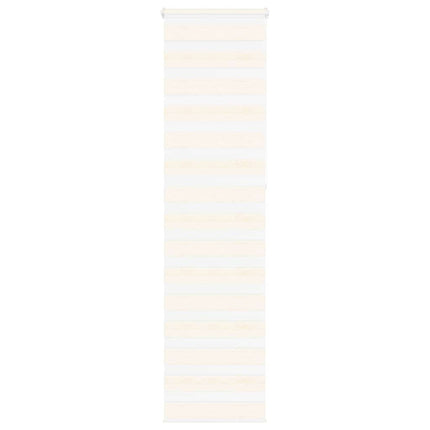 zebragardin marmorbeige 60x230 cm stofbredde 55,9 cm polyester