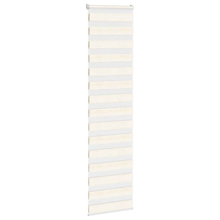 zebragardin marmorbeige 60x230 cm stofbredde 55,9 cm polyester