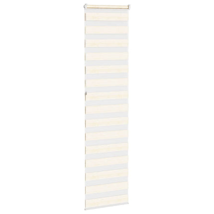 zebragardin marmorbeige 65x230 cm stofbredde 60,9 cm polyester