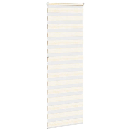zebragardin marmorbeige 80x230 cm stofbredde 75,9 cm polyester