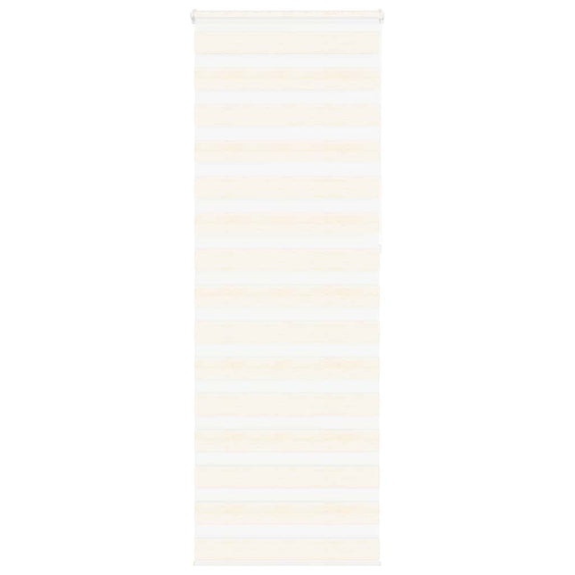 zebragardin marmorbeige 85x230 cm stofbredde 80,9 cm polyester