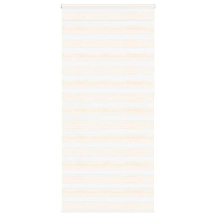 zebragardin marmorbeige 95x230 cm stofbredde 90,9 cm polyester