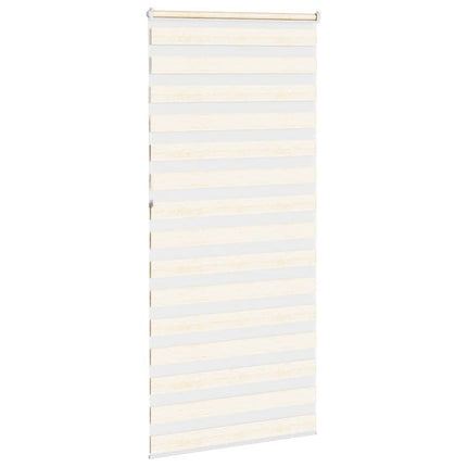 zebragardin marmorbeige 95x230 cm stofbredde 90,9 cm polyester