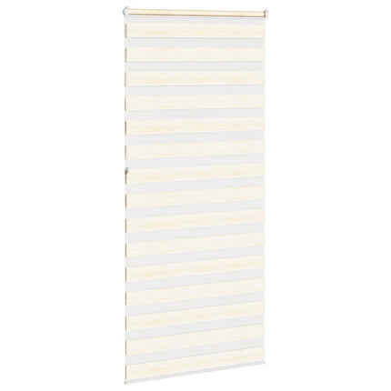 zebragardin marmorbeige 100x230 cm stofbredde 95,9 cm polyester