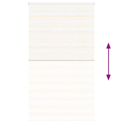 zebragardin marmorbeige 125x230 cm stofbredde 120,9cm polyester