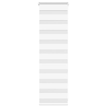 zebragardin hvid 40x100 cm stofbredde 35,9 cm polyester