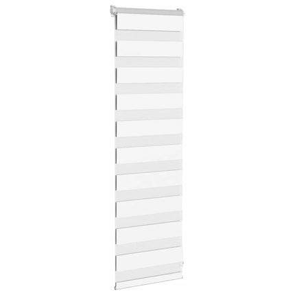 zebragardin hvid 45x100 cm stofbredde 40,9 cm polyester