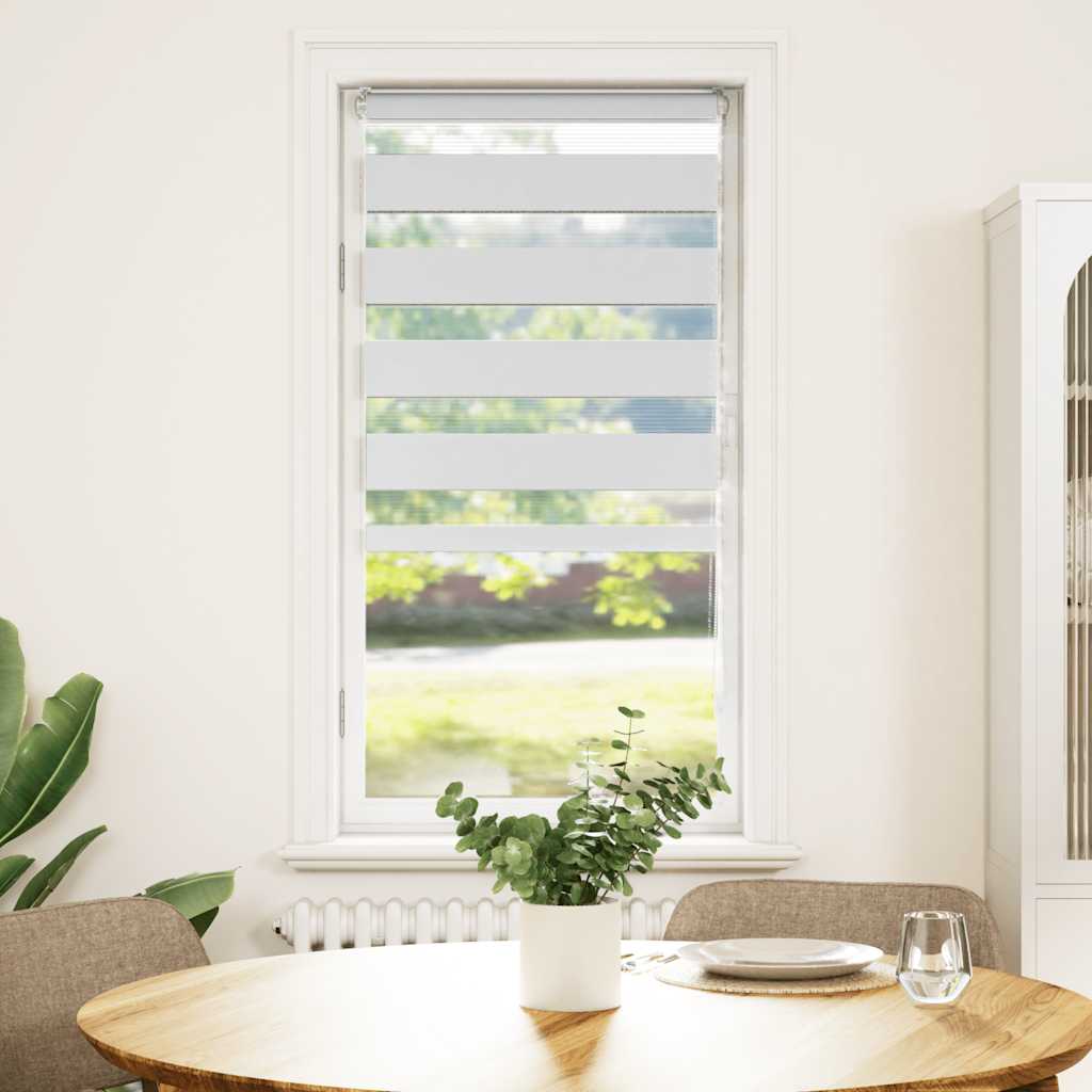 zebragardin hvid 65x100 cm stofbredde 60,9 cm polyester