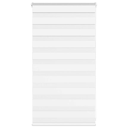 zebragardin hvid 90x100 cm stofbredde 85,9 cm polyester
