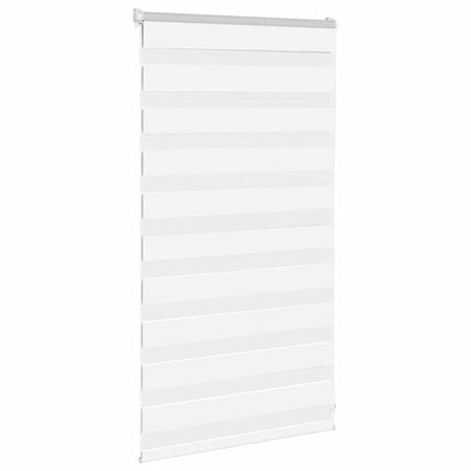 zebragardin hvid 90x100 cm stofbredde 85,9 cm polyester