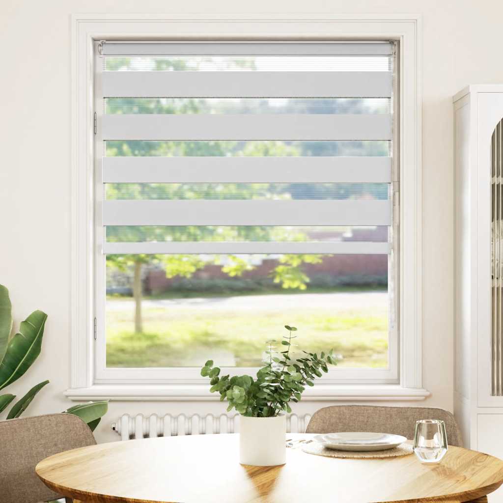 zebragardin hvid 105x100 cm stofbredde 100,9 cm polyester