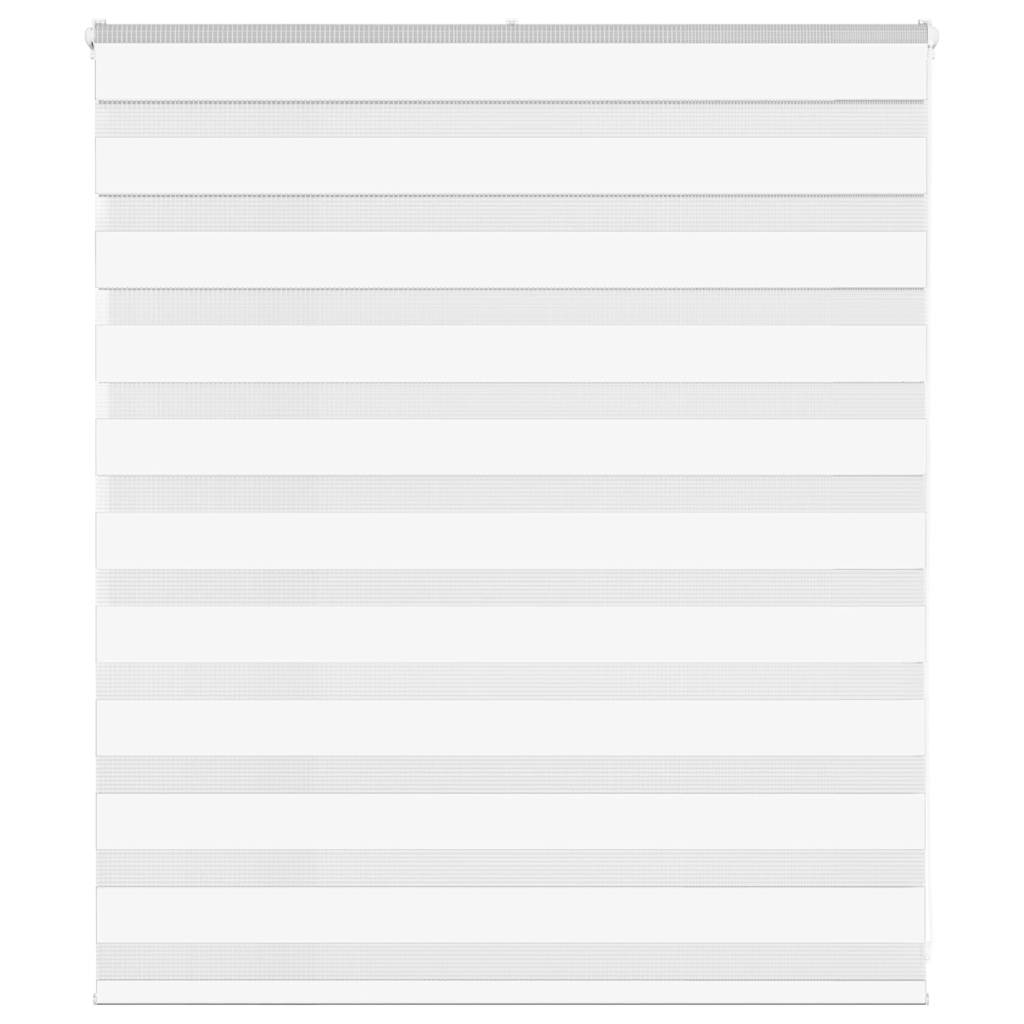zebragardin hvid 125x100 cm stofbredde 120,9 cm polyester