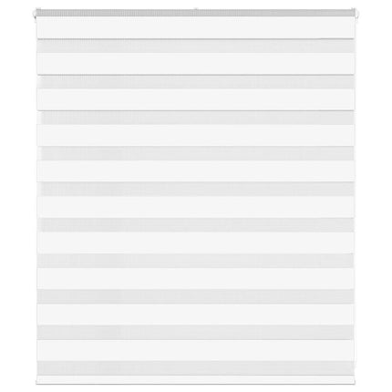 zebragardin hvid 125x100 cm stofbredde 120,9 cm polyester