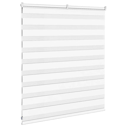 zebragardin hvid 125x100 cm stofbredde 120,9 cm polyester