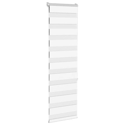 zebragardin hvid 40x150 cm stofbredde 35,9 cm polyester