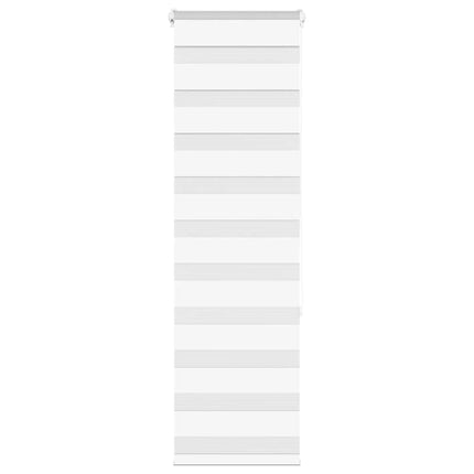 zebragardin hvid 45x150 cm stofbredde 40,9 cm polyester