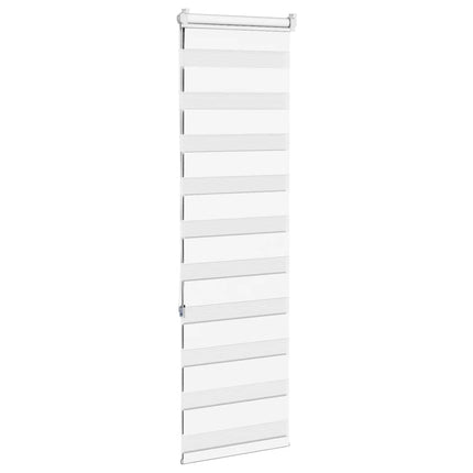 zebragardin hvid 45x150 cm stofbredde 40,9 cm polyester