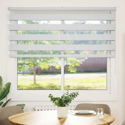 zebragardin hvid 165x150 cm stofbredde 160,9 cm polyester