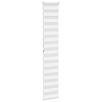 zebragardin hvid 45x200 cm stofbredde 40,9 cm polyester