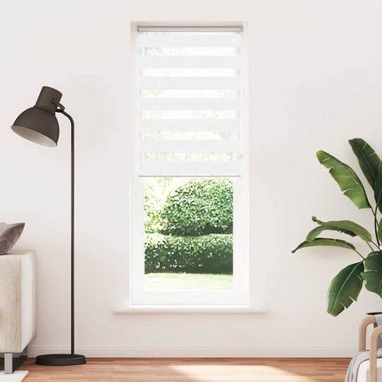 zebragardin hvid 80x200 cm stofbredde 75,9 cm polyester