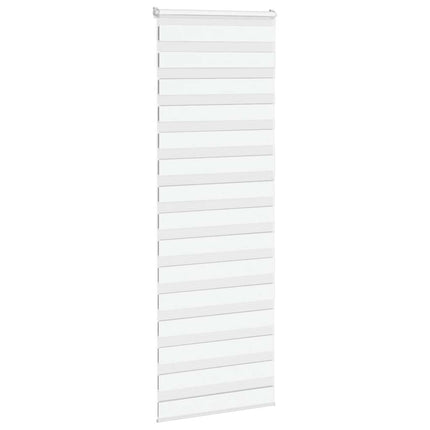 zebragardin hvid 80x200 cm stofbredde 75,9 cm polyester