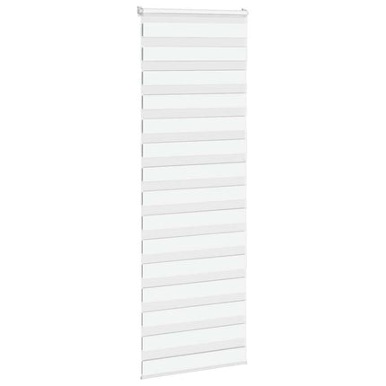 zebragardin hvid 90x200 cm stofbredde 85,9 cm polyester