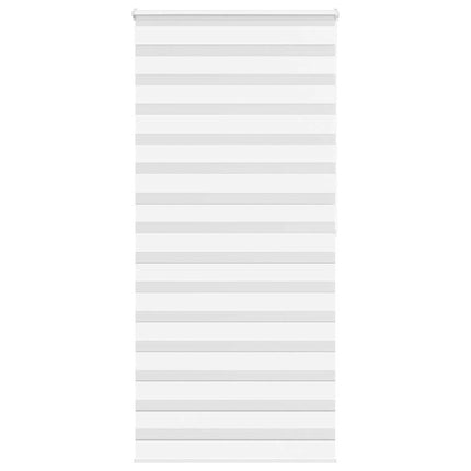 zebragardin hvid 95x200 cm stofbredde 90,9 cm polyester