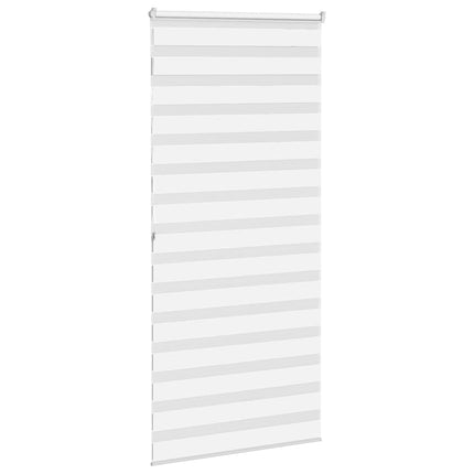 zebragardin hvid 100x200 cm stofbredde 95,9 cm polyester