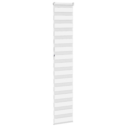 zebragardin hvid 50x230 cm stofbredde 45,9 cm polyester